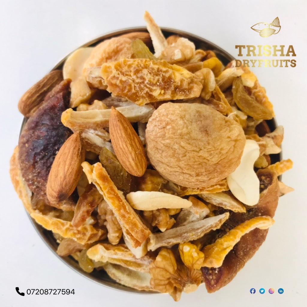 MIX DRYFRUIT WITH KHAREK - TRISHA DRYFRUITS™